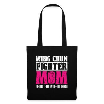 Wing Chun Fighter Mom The Idol Chinese Martial Art - Tote Bag - black - Front