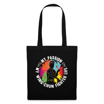 Wing Chun Fighter My Passion My Martial Artist - Tote Bag - black - Front
