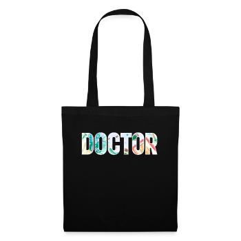 Doctor - Stoffbeutel - Schwarz - Vorne