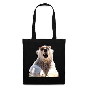 Polar Bear with Sunglasses Bears Love Cute Polar Bears - Tote Bag - black - Front