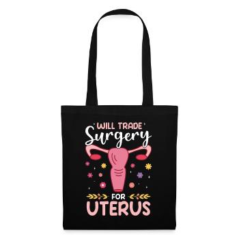 Endometriose-genesung Unterstützung Für Die - Stoffbeutel - Schwarz - Vorne