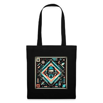 pas de flux donné 11 - Sac en tissu - noir - Devant