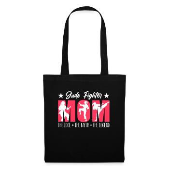 Judo Fighter Mom The Idol The Myth The Judoka - Stoffbeutel - Schwarz - Vorne