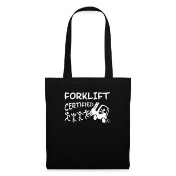 Forklift Driver Warehouse Manager Warehouse Manager Occupations - Tote Bag - black - Front