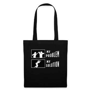 Paintball Player My Problem My Pictogram Dad Mom - Tote Bag - black - Front
