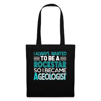 Geologist So I Became A Geologist - Tote Bag - black - Front
