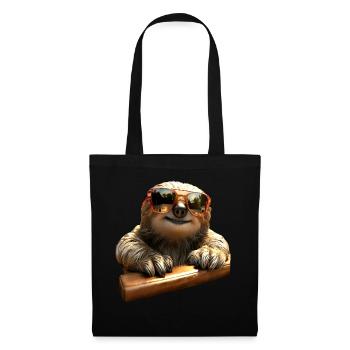 Sloth, Morning Grouch, Loafer, Cute Sloths - Tote Bag - black - Front