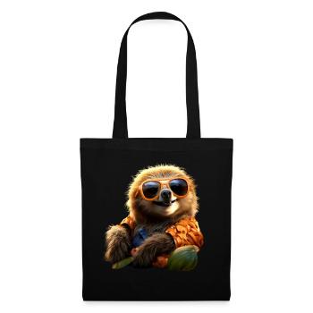 Sloth, Morning Grouch, Loafer, Cute Sloths - Tote Bag - black - Front