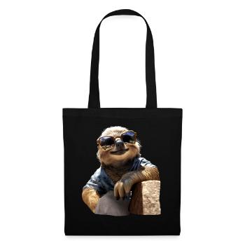 Sloth, Morning Grouch, Loafer, Cute Sloths - Tote Bag - black - Front