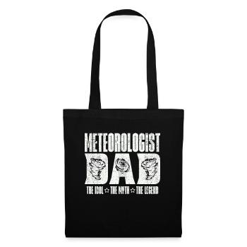 Meteorologist Dad The Idol The Weather Forecast - Tote Bag - black - Front