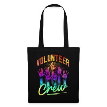 Équipage de bénévoles - Sac en tissu - noir - Devant