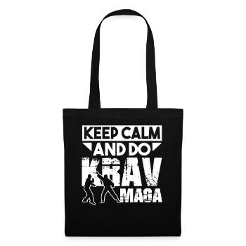 Krav Maga Keep Calm And Do Krav Maga - Tote Bag - black - Front