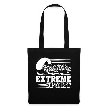 Kitesurfing Kitesurfing Extreme Sport - Tote Bag - black - Front