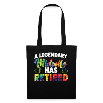 Nurse Midwife Birth Worker A - Tote Bag - black - Front