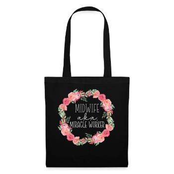 Nurse Midwife Birth Worker Midwife - Tote Bag - black - Front