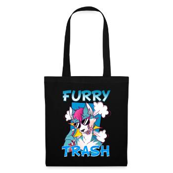 Furry Trash I Furries Convention I Anime Cosplay - Tote Bag - black - Front