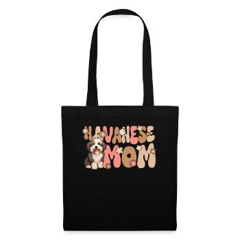 Havaneser Groovy Havanese Mom - Tote Bag - black - Front