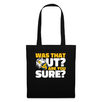 Was That Out Volleyball Player Volleyball Freak - Tote Bag - black - Front