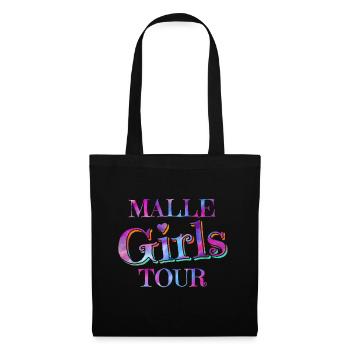 Malle Girls Tour - Stoffbeutel - Schwarz - Vorne
