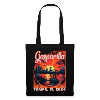 Gasparilla 2024 Sonnenrad Tampa FL - Stoffbeutel - Schwarz - Vorne