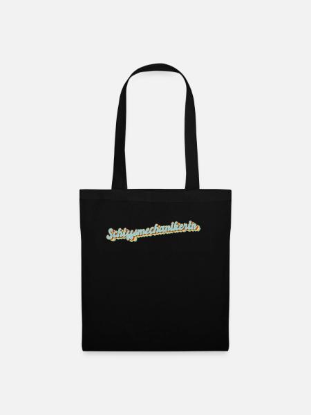 Motorenwärter Abschluss-Geschenk - Stoffbeutel - Schwarz