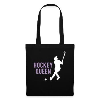 Couronne de Reine du Hockey sur Glace Cool Sportswoman - Sac en tissu - noir - Devant