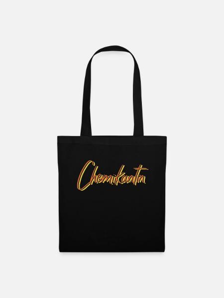 Laborant Abschluss-Geschenk Chemikantin - Stoffbeutel - Schwarz