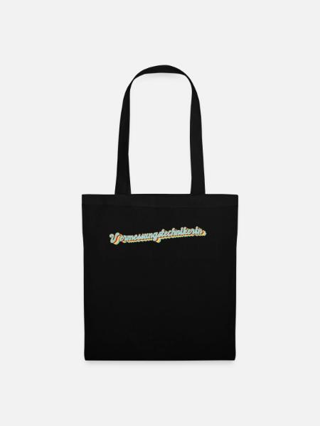 Vermesser Abschluss-Geschenk - Stoffbeutel - Schwarz