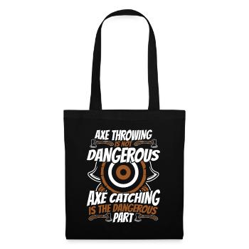 Axe Throwing Is Not Axe Throwing Game - Tote Bag - black - Front