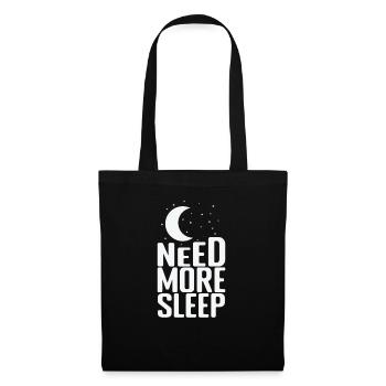 Besoin de plus de sommeil Dream Tired - Sac en tissu - noir - Devant