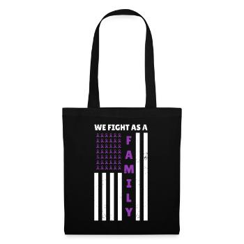 Alzheimer's Dementia Awareness Inspiring Family Qu - Stoffbeutel - Schwarz - Vorne