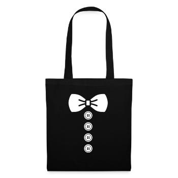Suit Tie - Tote Bag - black - Front