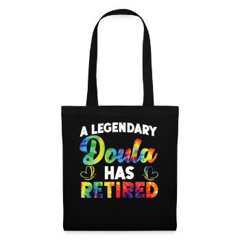 Doula Naissance Travailleur Retraite A - Sac en tissu - noir - Devant