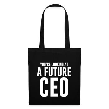 You're Looking At A Future CEO - Tote Bag - black - Front