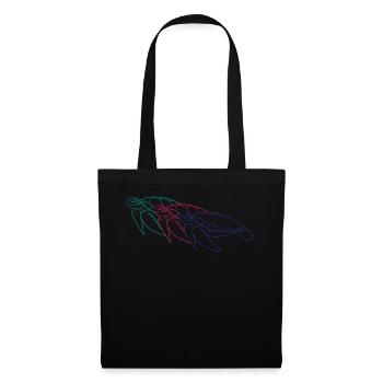 Trio tortues Sea Dream cadeau - Sac en tissu - noir - Devant