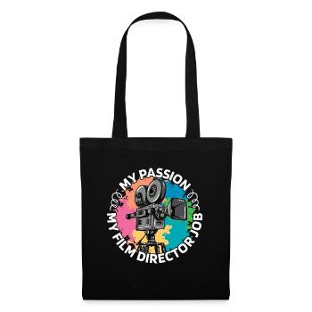 Film Director My Passion My Film Videographer - Tote Bag - black - Front