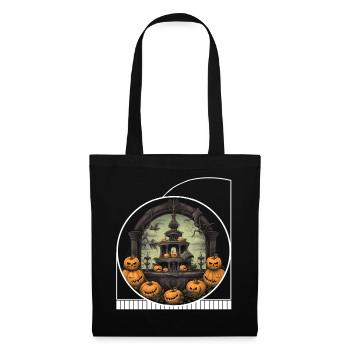 Cottagecore Enchanted Well Halloween Phantom - Tote Bag - black - Front