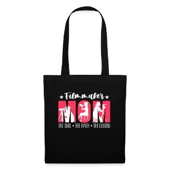 Filmmaker Mom The Idol The Myth Cinematographer - Tote Bag - black - Front