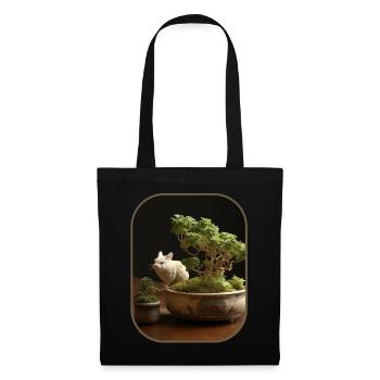 Bonsaï Escalade Chinchillas Tiny Adventures T - Sac en tissu - noir - Devant