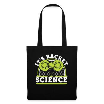 It's Racket Science Paddleball Paddle Tennis Padel - Tote Bag - black - Front