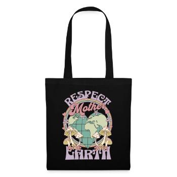 Respect Mother Earth Day - Tote Bag - black - Front