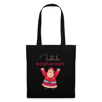 Winter Time - The Winter Snows Snowflakes - Tote Bag - black - Front