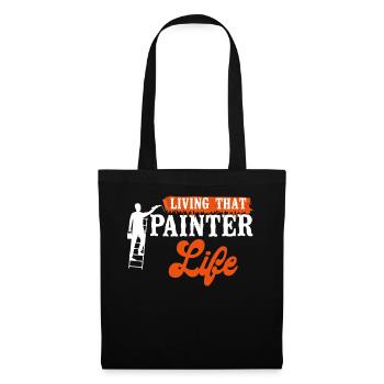 House Painter Decorator Living - Tote Bag - black - Front