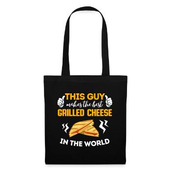 The Best Grilled Cheese Maker in the World Funny - Tote Bag - black - Front