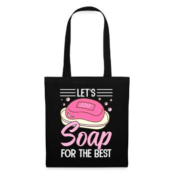 Soap Bath Soap Natural Soap - Tote Bag - black - Front