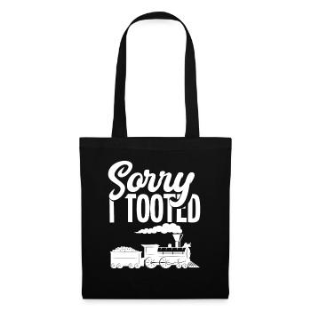 Train Driver Hobby Railroad Gift - Tote Bag - black - Front