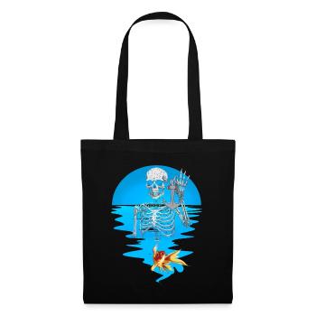 Anchor, Ghost, Horror, Sailor, Fish, Ghost, Water - Tote Bag - black - Front