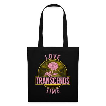 Titanic Shirt, Love Transcends Time Tee, Gift For - Tote Bag - black - Front