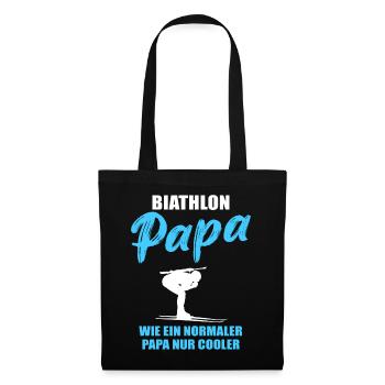 Cool Biathlon Dad Unique - Tote Bag - black - Front