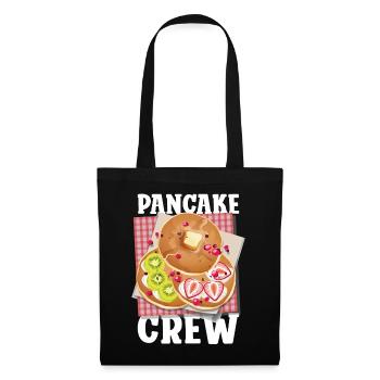 Pancake Lover Kids Pancake Crew - Stoffbeutel - Schwarz - Vorne